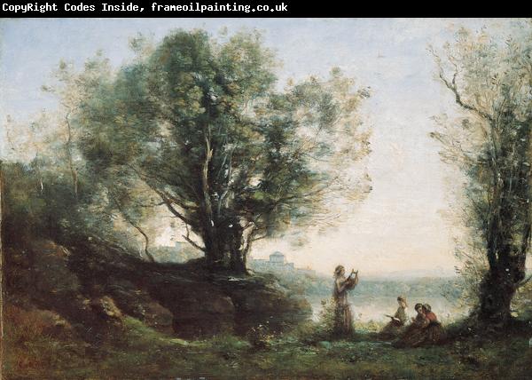 Jean-Baptiste-Camille Corot Orpheus Lamenting Eurydice